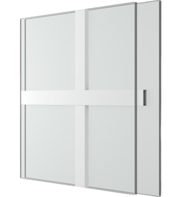 Glass style - Flat Grid between the glass