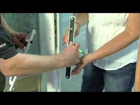MIWD French Rail Patio Door Handle Removal and Installation