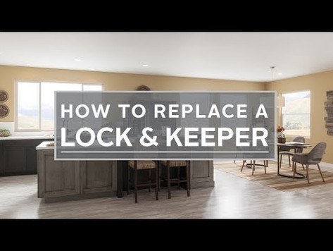 How to Replace the Lock and Keeper - Single-Slider Windows