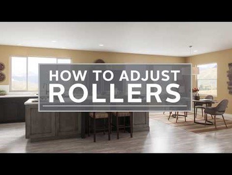 How to Adjust the Rollers - Single-Slider Windows