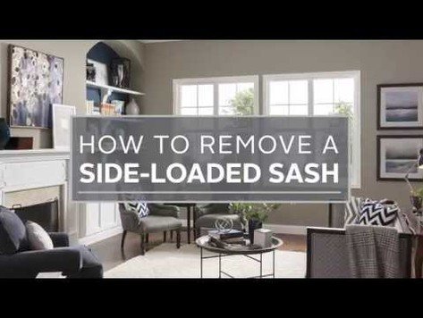 How To Remove and Replace a Side-Loaded Window Sash