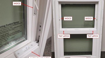  Recalled MI Windows and Doors 1620 vinyl single-hung impact window